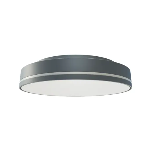 Ledeshi LED STRIPE 350 N anthrazit, 24/32W, 3000/4000°K, IP54, Ø350mm, dimmbar