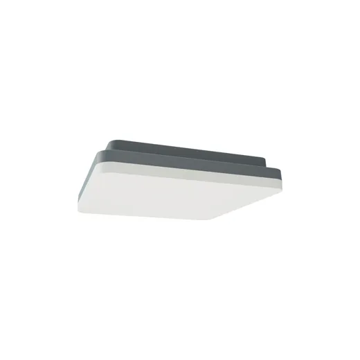 Ledeshi LED SLICE SQUARE III N anthrazit, 10/18/24W, 3000/4000°K, IP54, 260x260mm, dimmbar