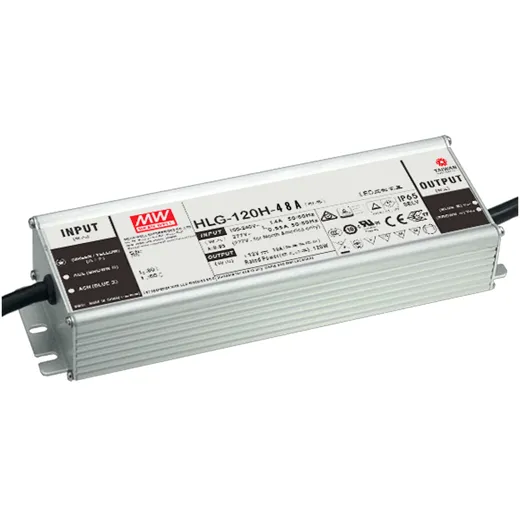 LED Treiber 48V DC, 120W, 2.5A, IP65, 220x68x38.8mm