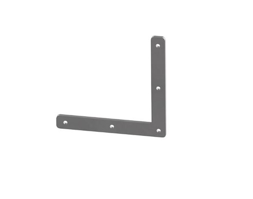 Profil-Eckverbinder 90° aus Metall, inkl. 2 Madenschrauben zu Alu-Profil 4050