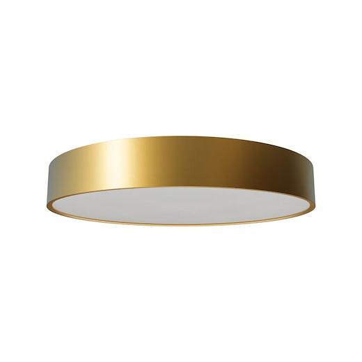 Ledeshi LED MODUDISC (up/down) gold brushed, 17/22/30W, 3000/4000°K, IP20, Ø450mm, DALI/Push