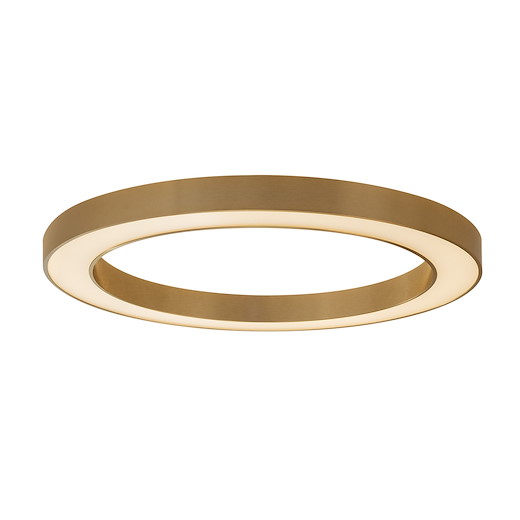 Anbauleuchte RING 900 gold, Mikroprisma, 55/75/90W, 3000/4000K, IP20, DALI-ERGOdim ready