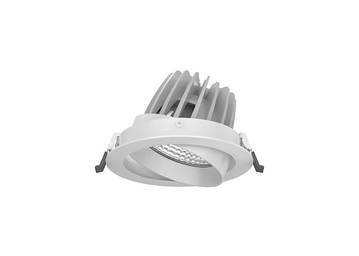 LED Downlight ZEUS, CRI90, 60°, IP20, DALI Push-Dim